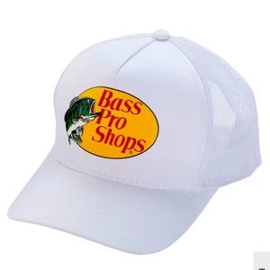 2 Bass Pro Shops Mesh Cap Hat Adjustable Snapback Trucker Fishing Outdoor